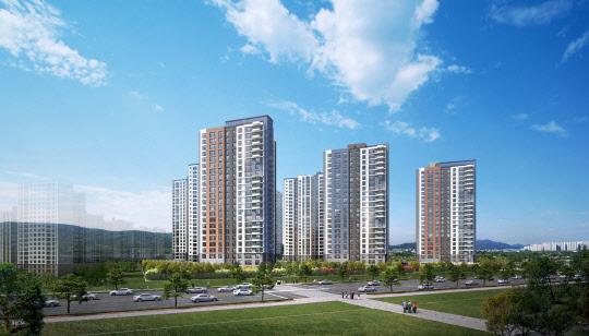 영종국제도시 제일풍경채 디오션 투시도. <사진=제일건설>